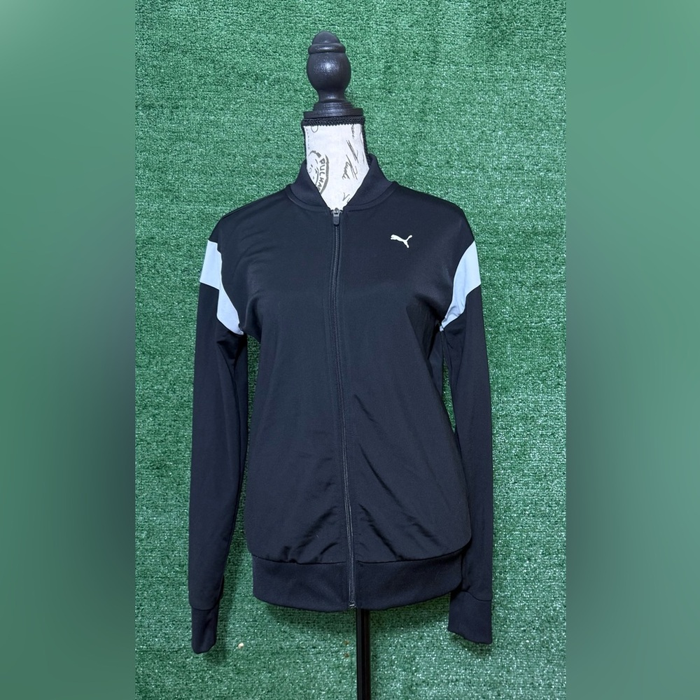 Puma Black and White Track Jacket